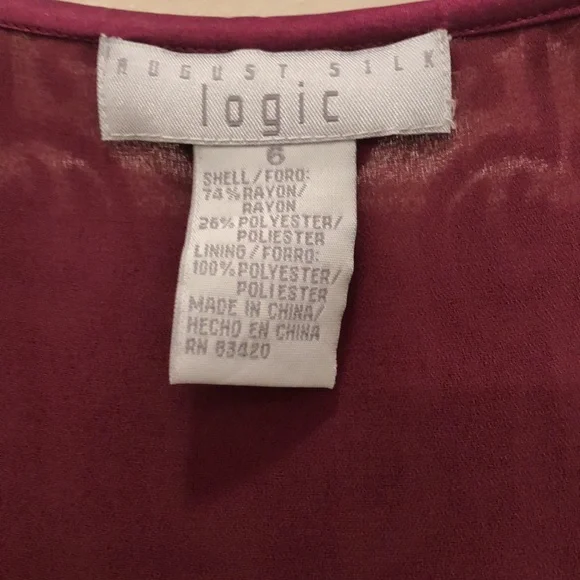 August Silk Logic Set, Skirt, Tank and Long Sleeve Top - Picture 6 of 9